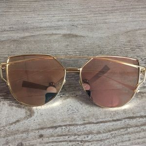 Polarized cat eye sunglasses